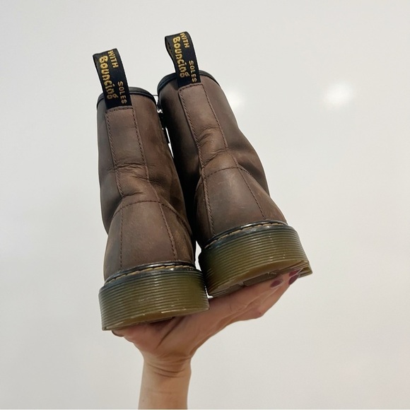 Doc Dr Martens 1460 FAUX FUR LINED LACE UP BOOTS - Picture 10 of 10